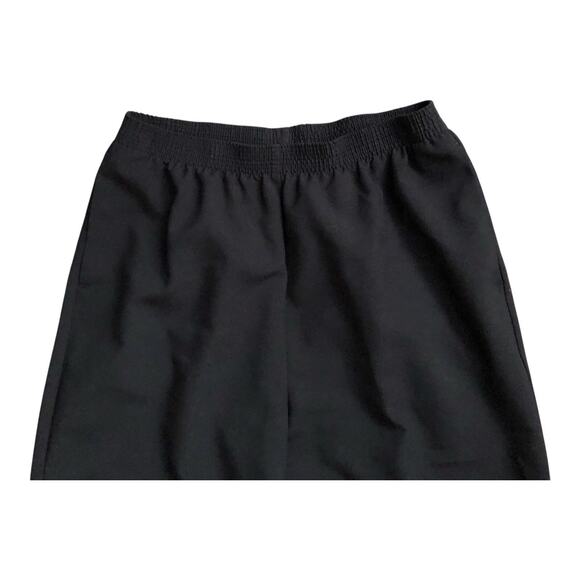 ALIA Womens Size 14 Black Polyester High Rise Pull On Pants 29.5" Inseam - Picture 3 of 5